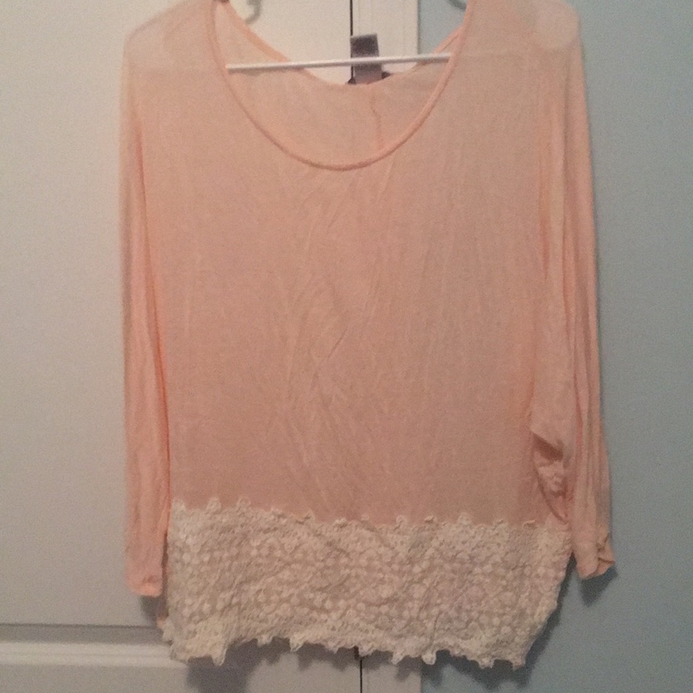 Light pink long sleeve